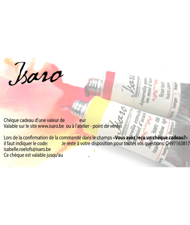 Chèque cadeau (par 5 eur)