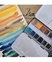 Coffret Aquarelle Marine- 12demi-godets