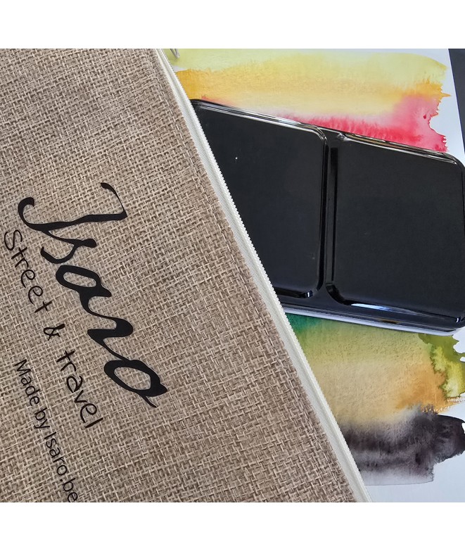 Coffret Aquarelle Botanique - 12 demi-godets