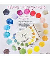 Kit "Débuter à l'aquarelle" 8 quart de godets