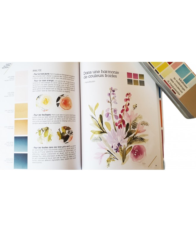 Maîtriser le mélange des couleurs à l'aquarelle